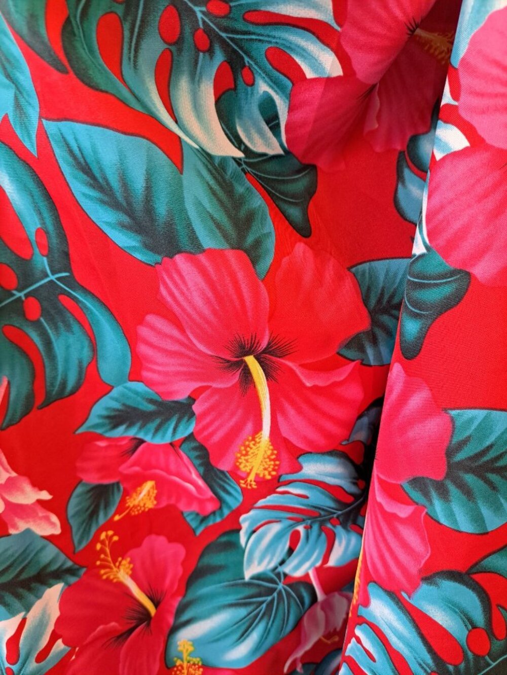 Hilo Hattie Womens Hawaiian Sarong Wrap Skirt Multicolor Tropical Floral OS - Picture 2 of 5